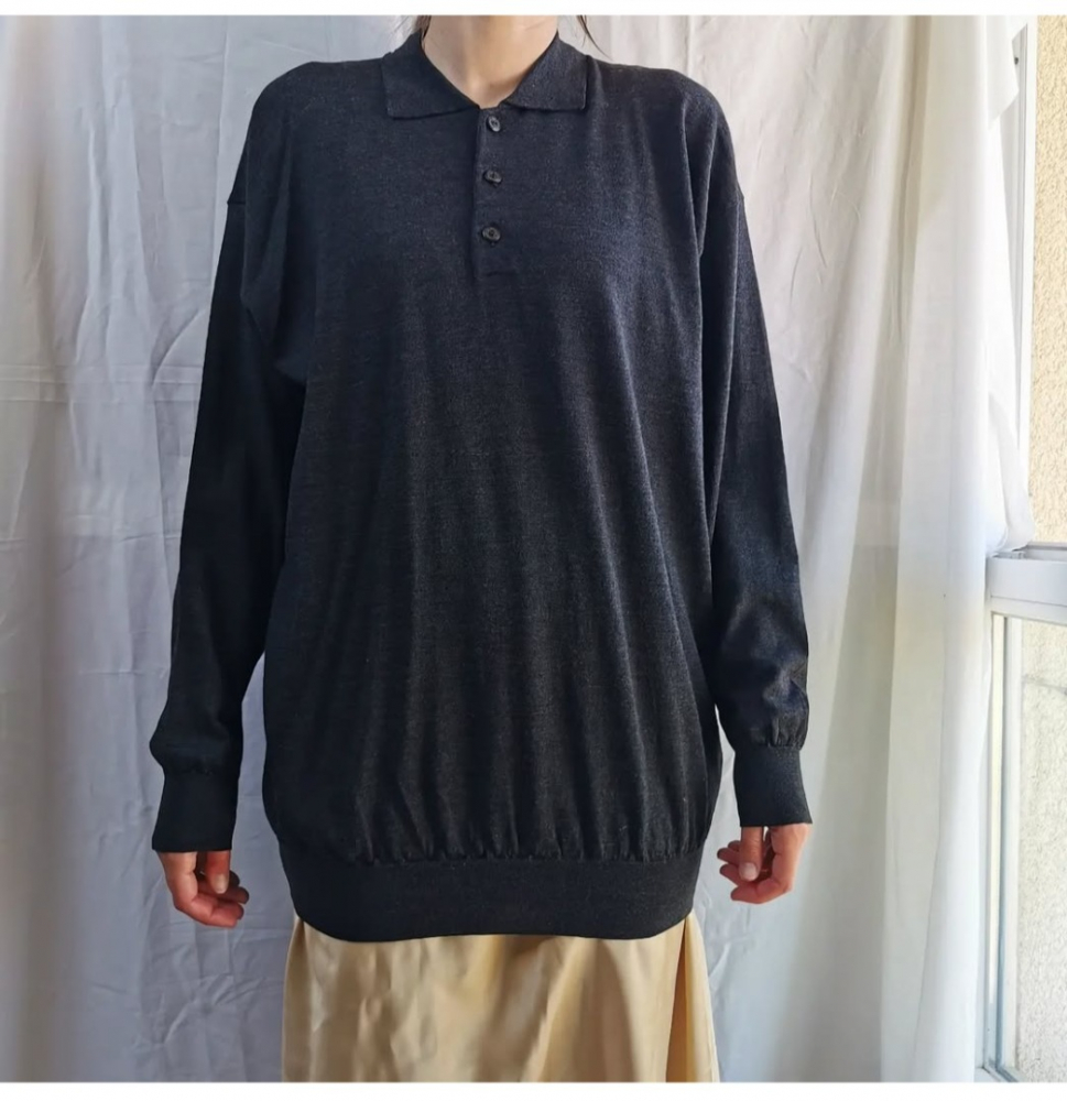 Paul&Shark Antharcite oversized layering