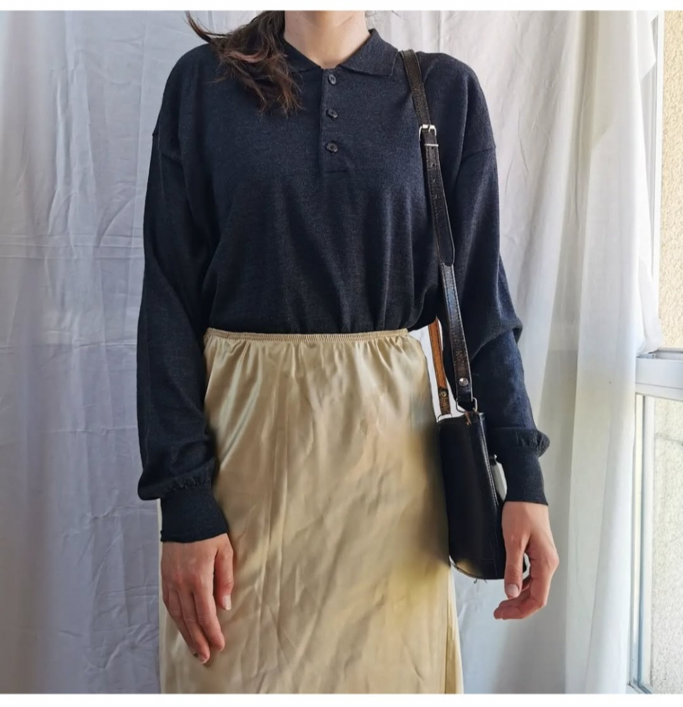 Paul&Shark Antharcite oversized layering