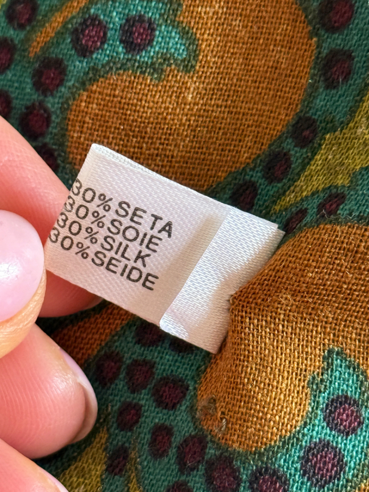 Lanvin Large vintage shawl