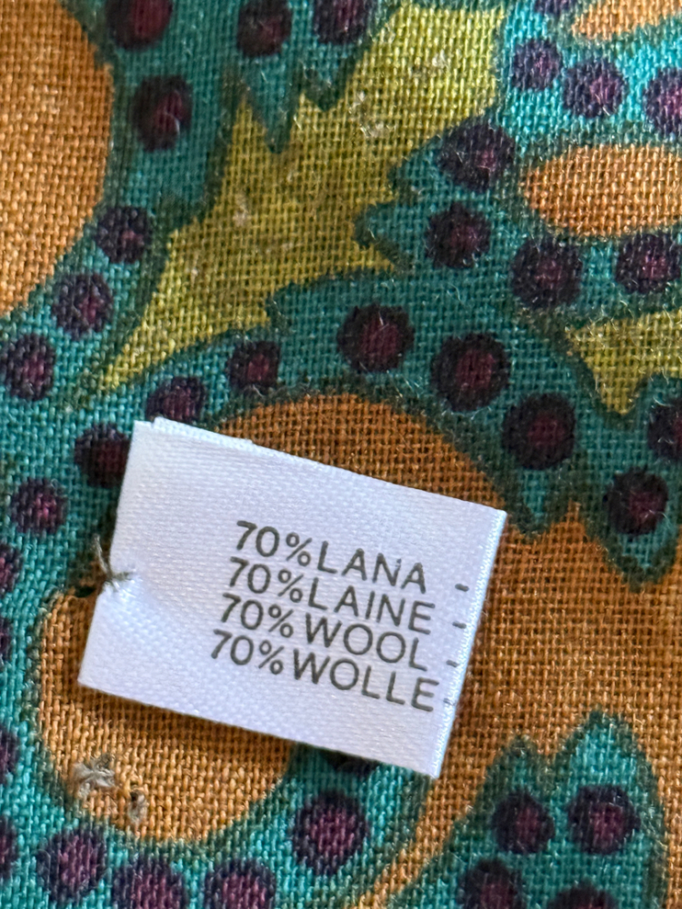 Lanvin Large vintage shawl