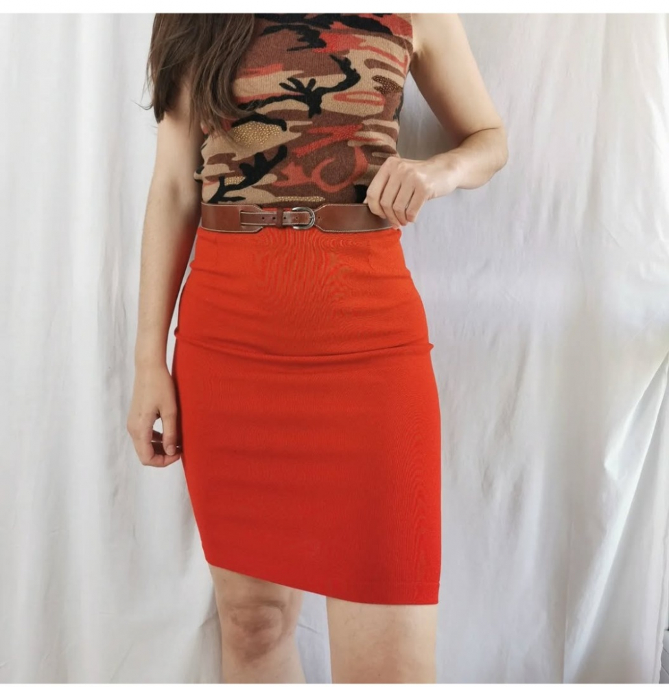 Wolford Jupe bodycon rouge