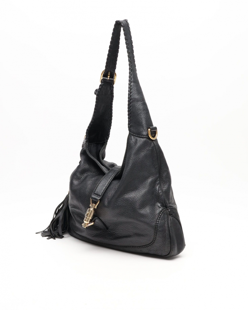 Gucci New Jackie Tassel Bamboo Bag