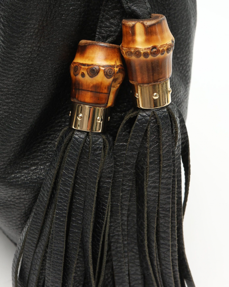 Gucci New Jackie Tassel Bamboo Bag