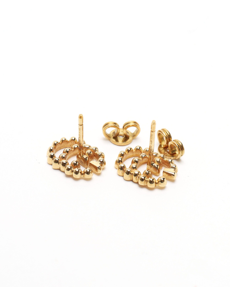Gucci Interlocking 18kt Stud Earrings