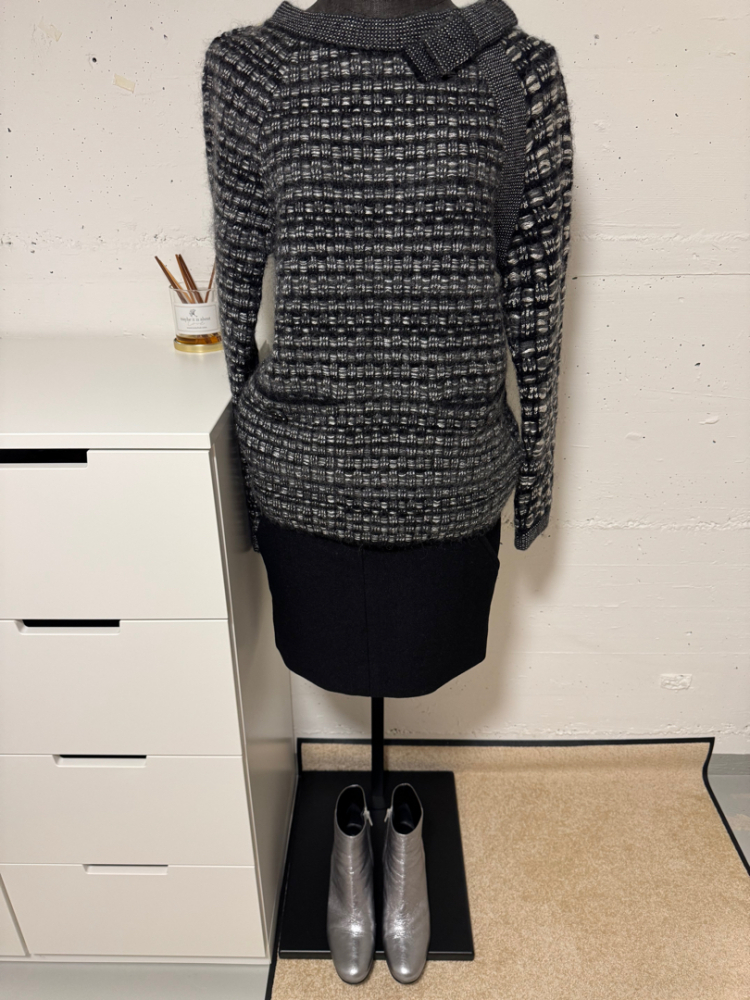 Chanel Black skirt with pockets