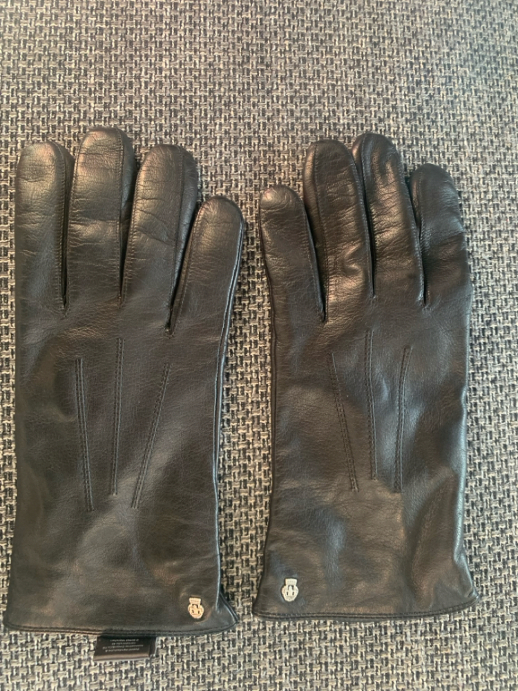 Roeckl Schwarze Lederhandschuhe