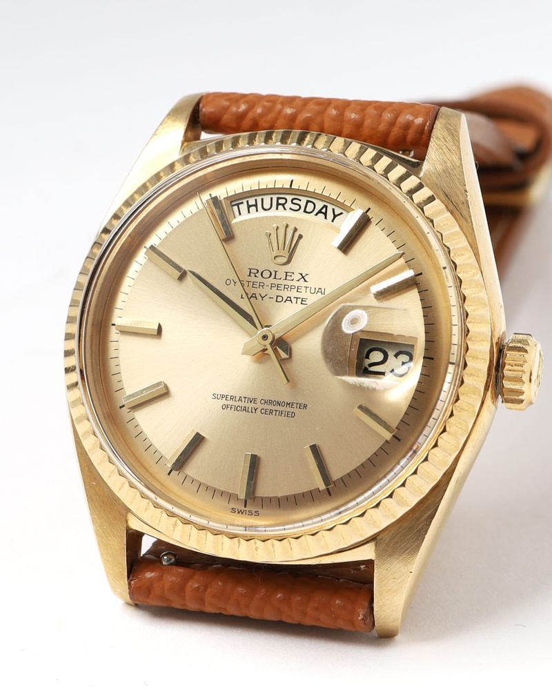 Rolex Day-Date 36mm Ref 1803 18k Gold 1962 Watch