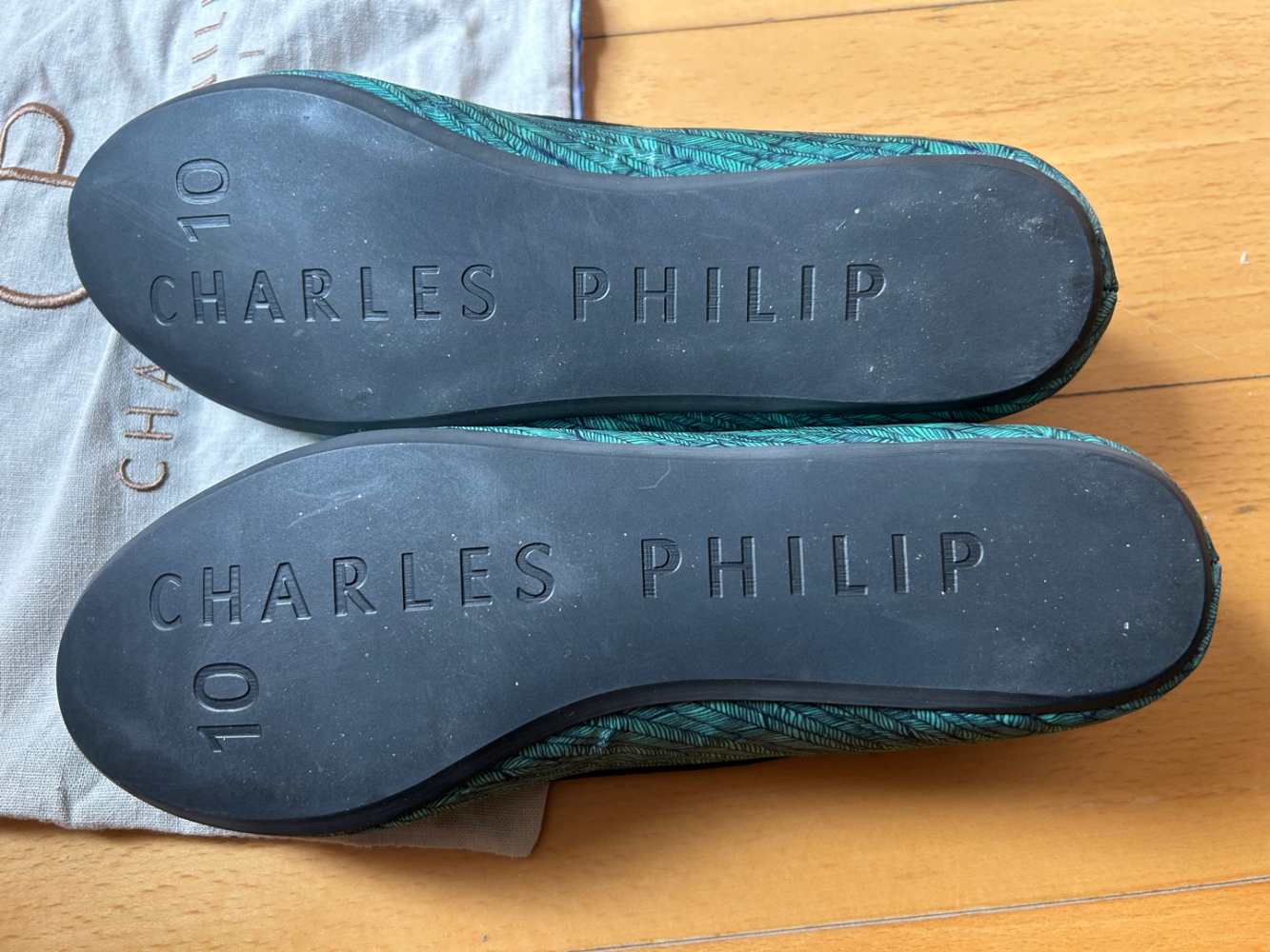 Charles Philippe Shanghai Ballerine en soie