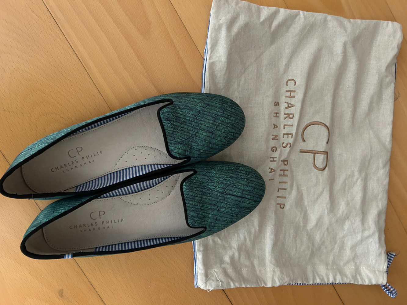 Charles Philippe Shanghai Ballerine en soie