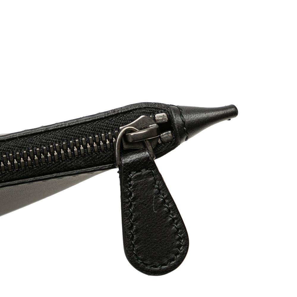 Bottega Veneta Cabat Medium Leather Intrecciato Tote Handbag Black