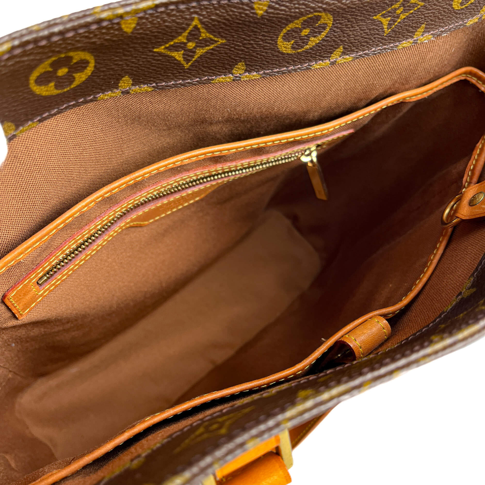 Louis Vuitton Vavin GM Canvas Tote Handbag Brown