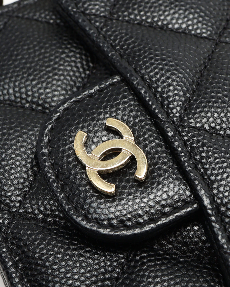 Chanel Caviar Mini Wallet On Chain Bag