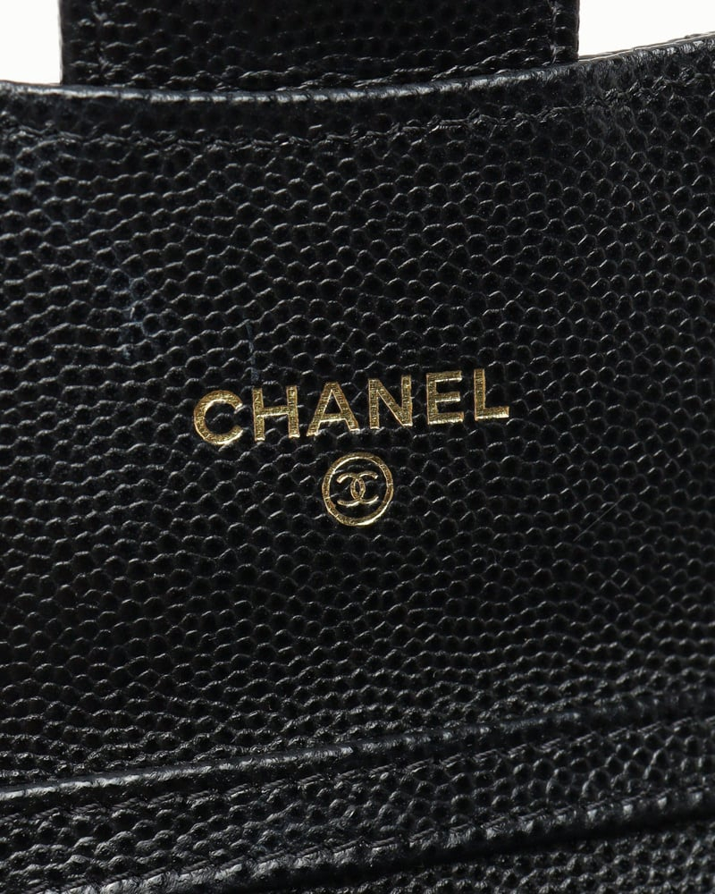 Chanel Caviar Mini Wallet On Chain Bag