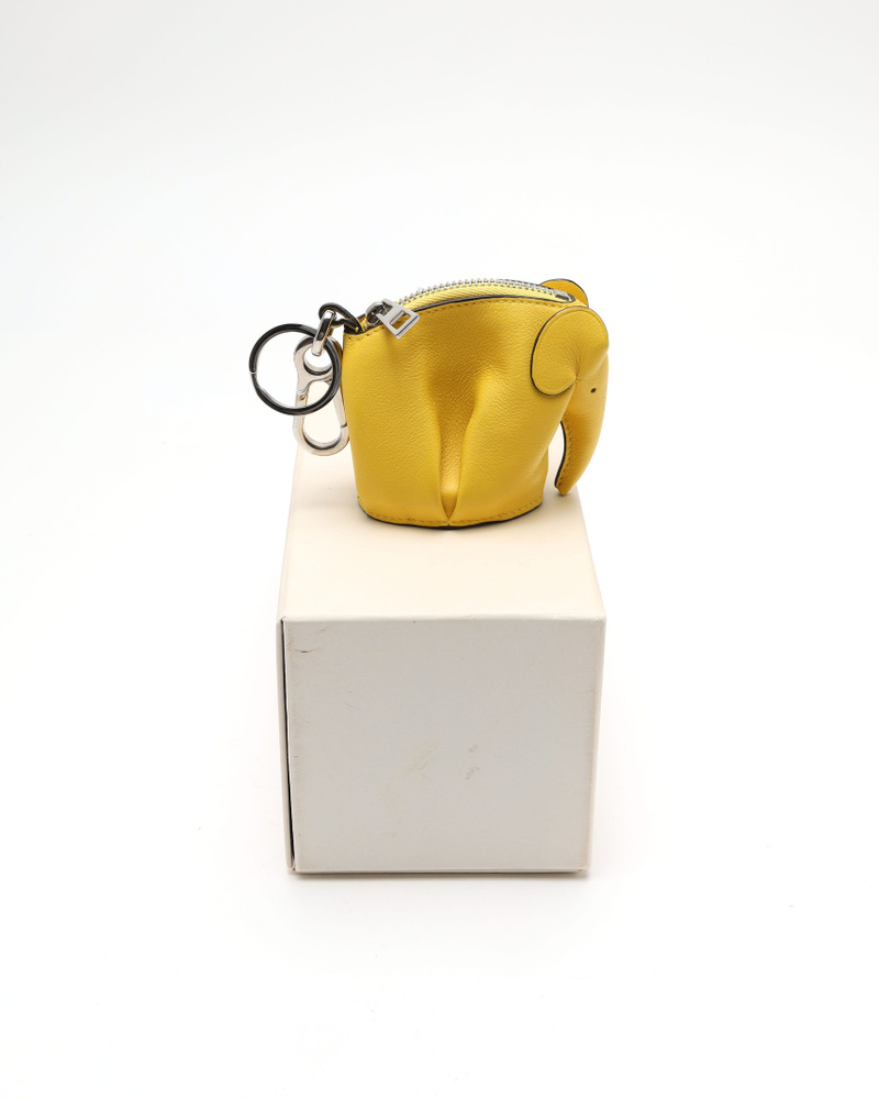 Loewe Elephant Charm in Calfskin