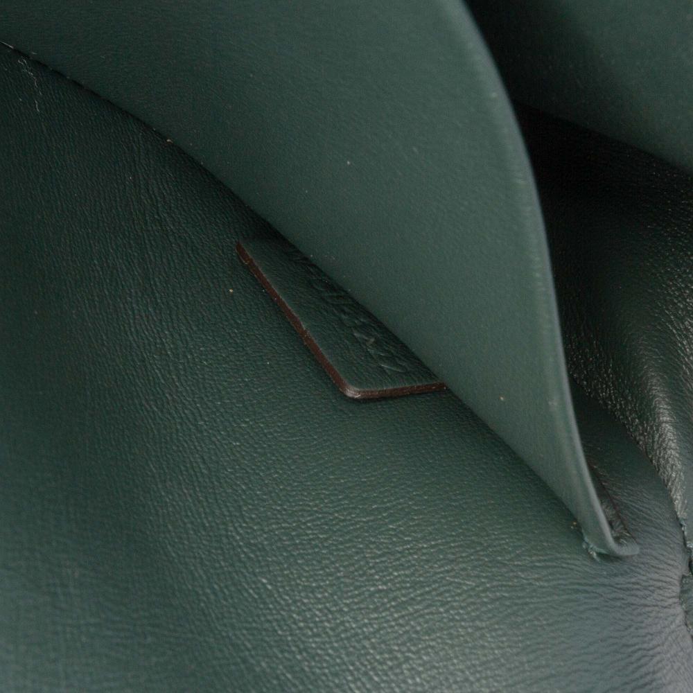 Celine AB Celine White with Multi Fur Natural Material Shearling Triomphe Chain Shoulder Bag Italy