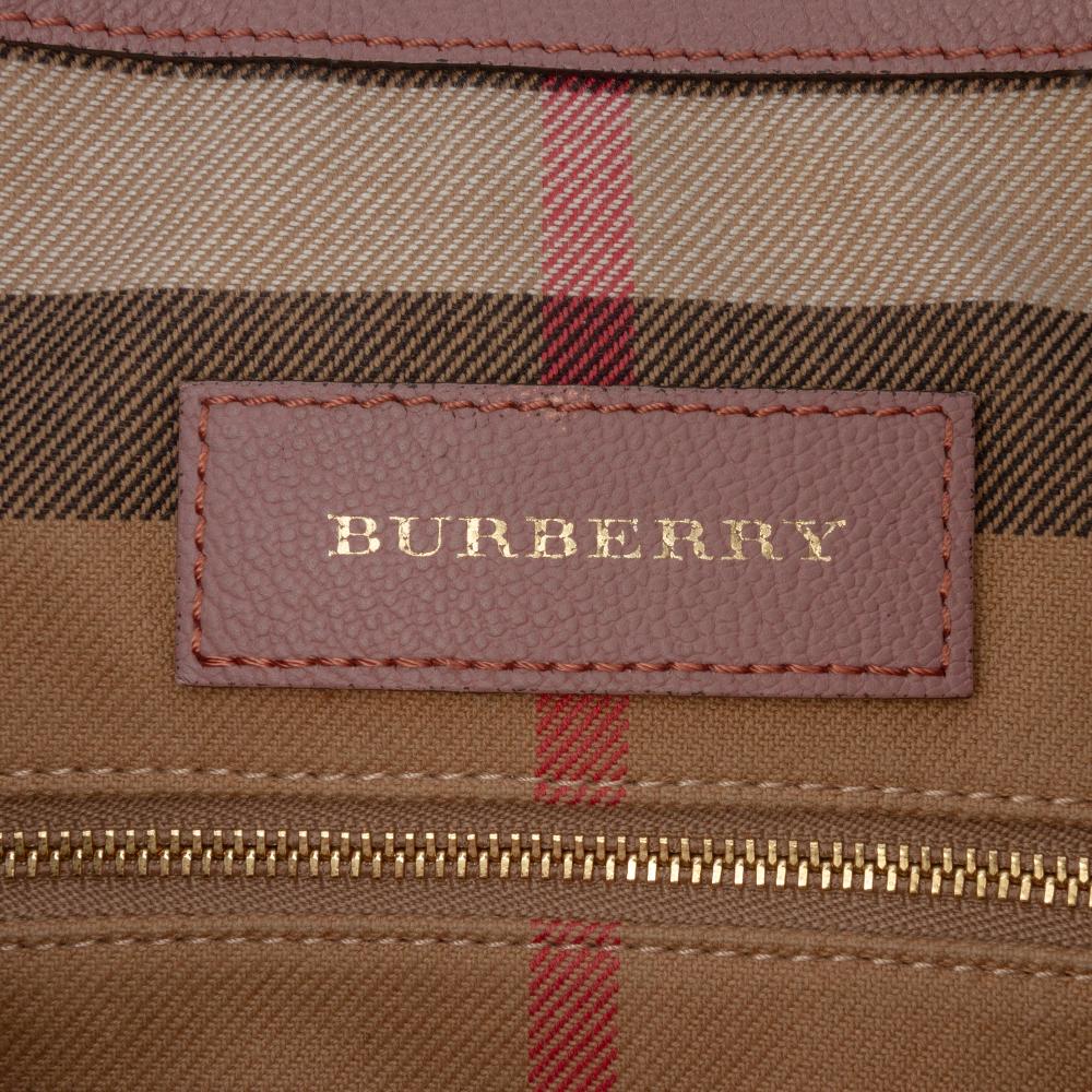 Burberry B Burberry Pink Rose Gold Calf Leather Small Grained skin Helmsley Crossbody Romania