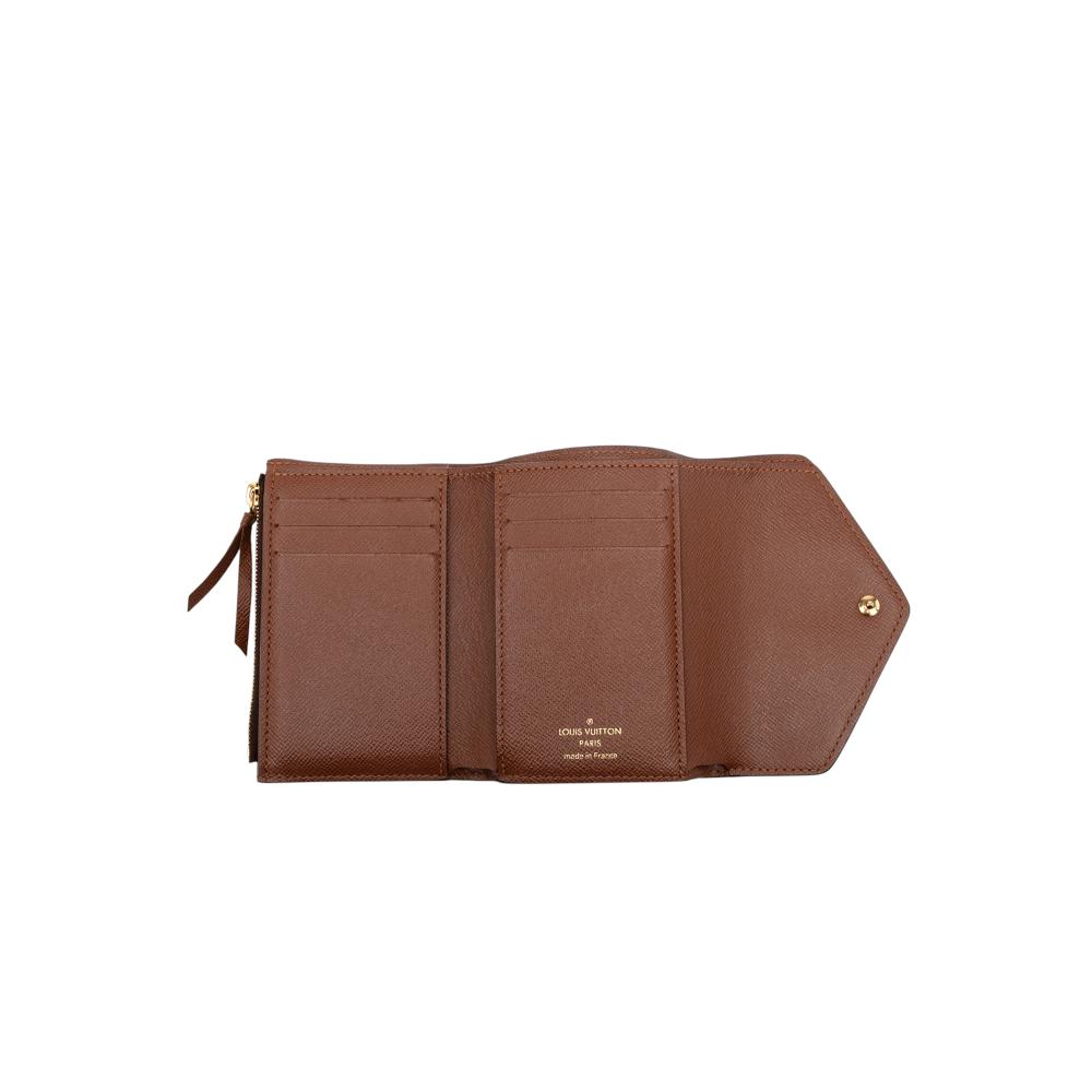 Louis Vuitton B Louis Vuitton Brown Monogram Canvas Fabric Monogram Victorine Wallet France