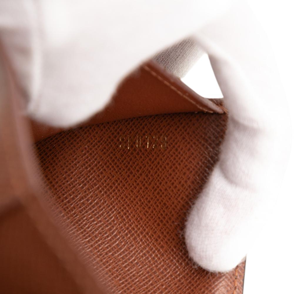 Louis Vuitton B Louis Vuitton Brown Monogram Canvas Fabric Monogram Victorine Wallet France