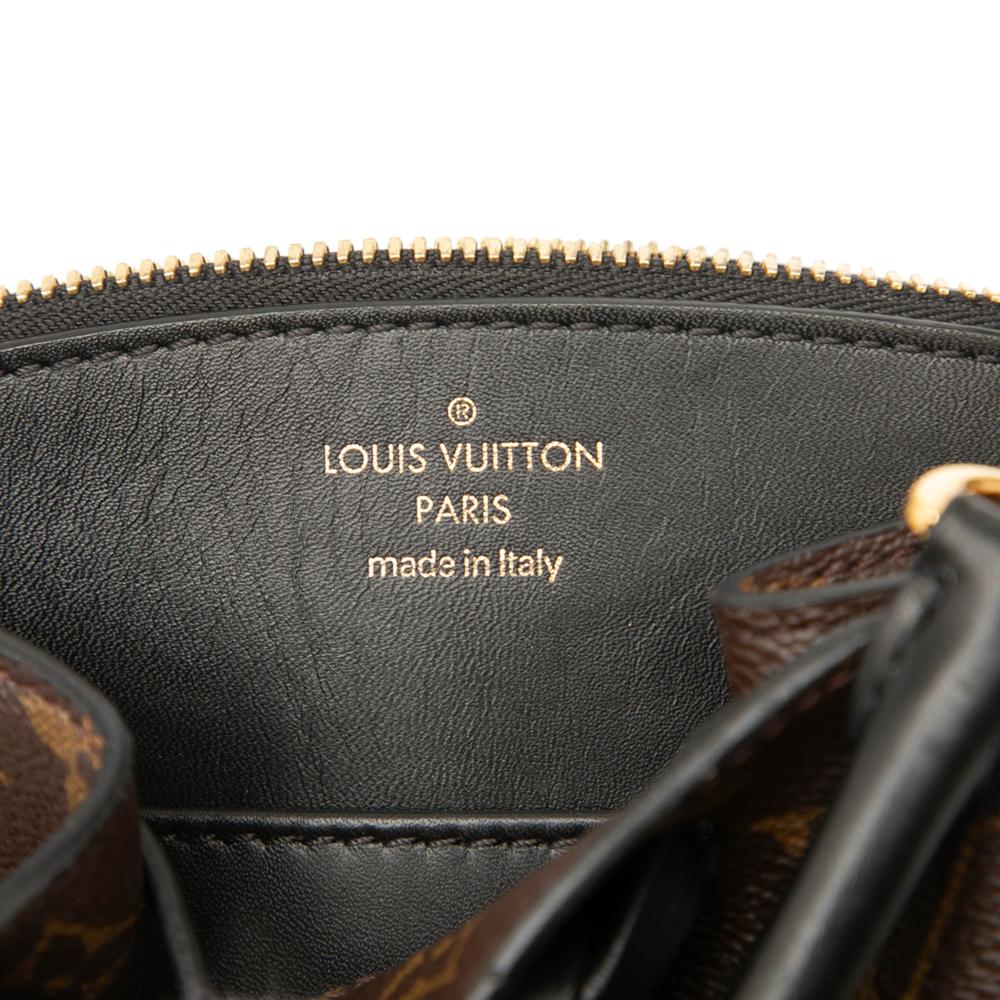 Louis Vuitton B Louis Vuitton Brown Monogram Canvas Fabric Monogram Fringed Noe Italy