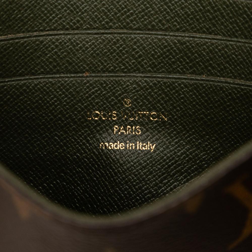 Louis Vuitton AB Louis Vuitton Brown Monogram Canvas Fabric Monogram Felicie Strap And Go Italy