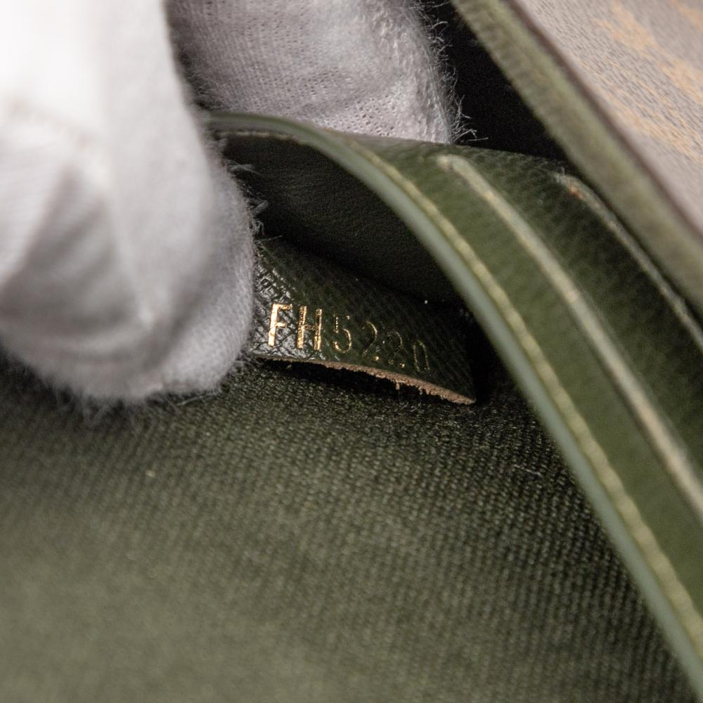 Louis Vuitton AB Louis Vuitton Brown Monogram Canvas Fabric Monogram Felicie Strap And Go Italy