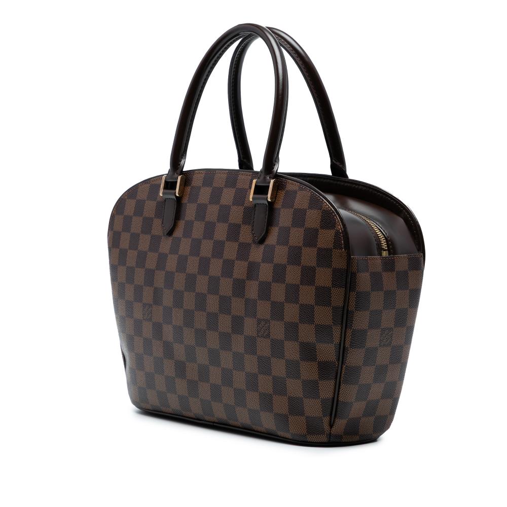 Louis Vuitton B Louis Vuitton Brown Damier Canvas Fabric Damier Ebene Sarria Horizontal France
