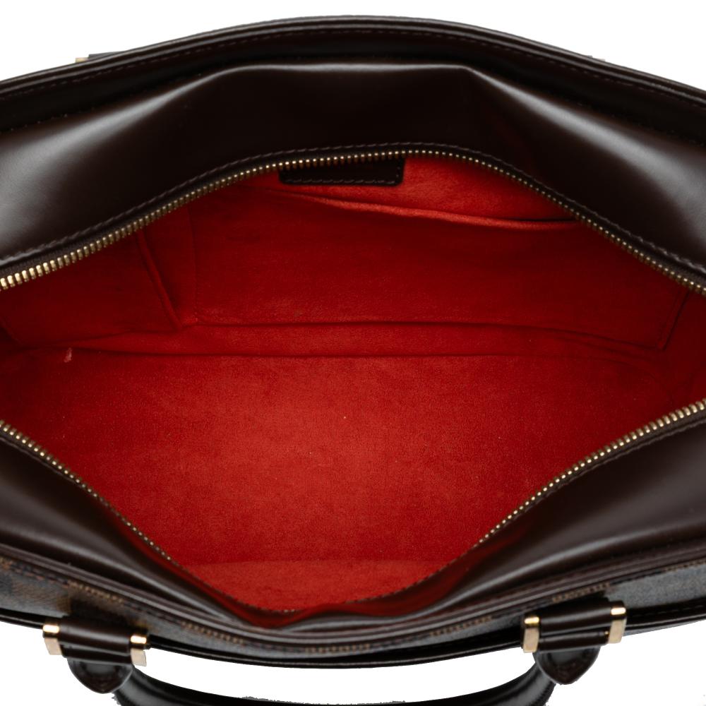 Louis Vuitton B Louis Vuitton Brown Damier Canvas Fabric Damier Ebene Sarria Horizontal France