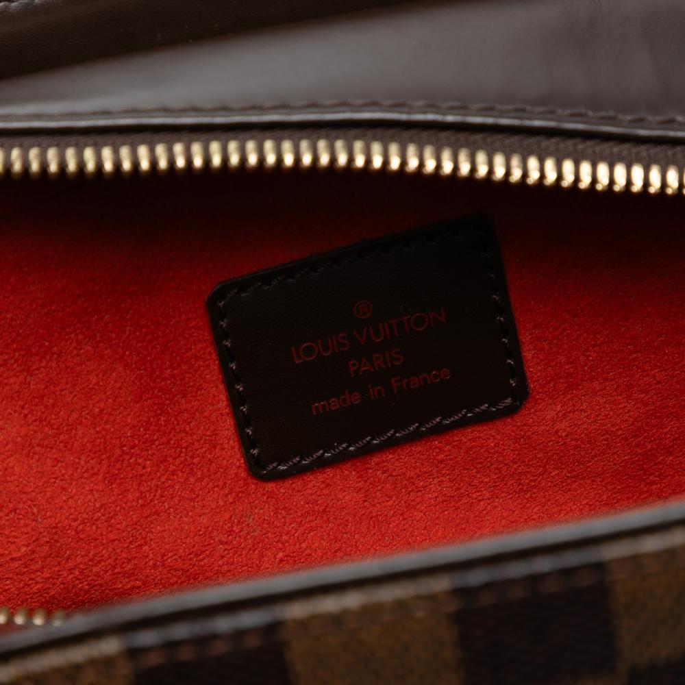 Louis Vuitton B Louis Vuitton Brown Damier Canvas Fabric Damier Ebene Sarria Horizontal France