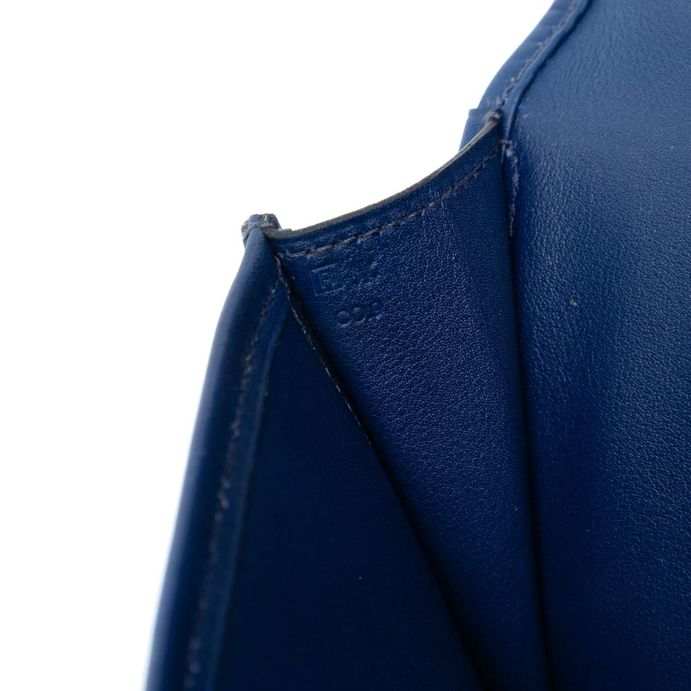 Hermès B Hermès Blue Midnight Blue Calf Leather Swift Jige Elan 29 France