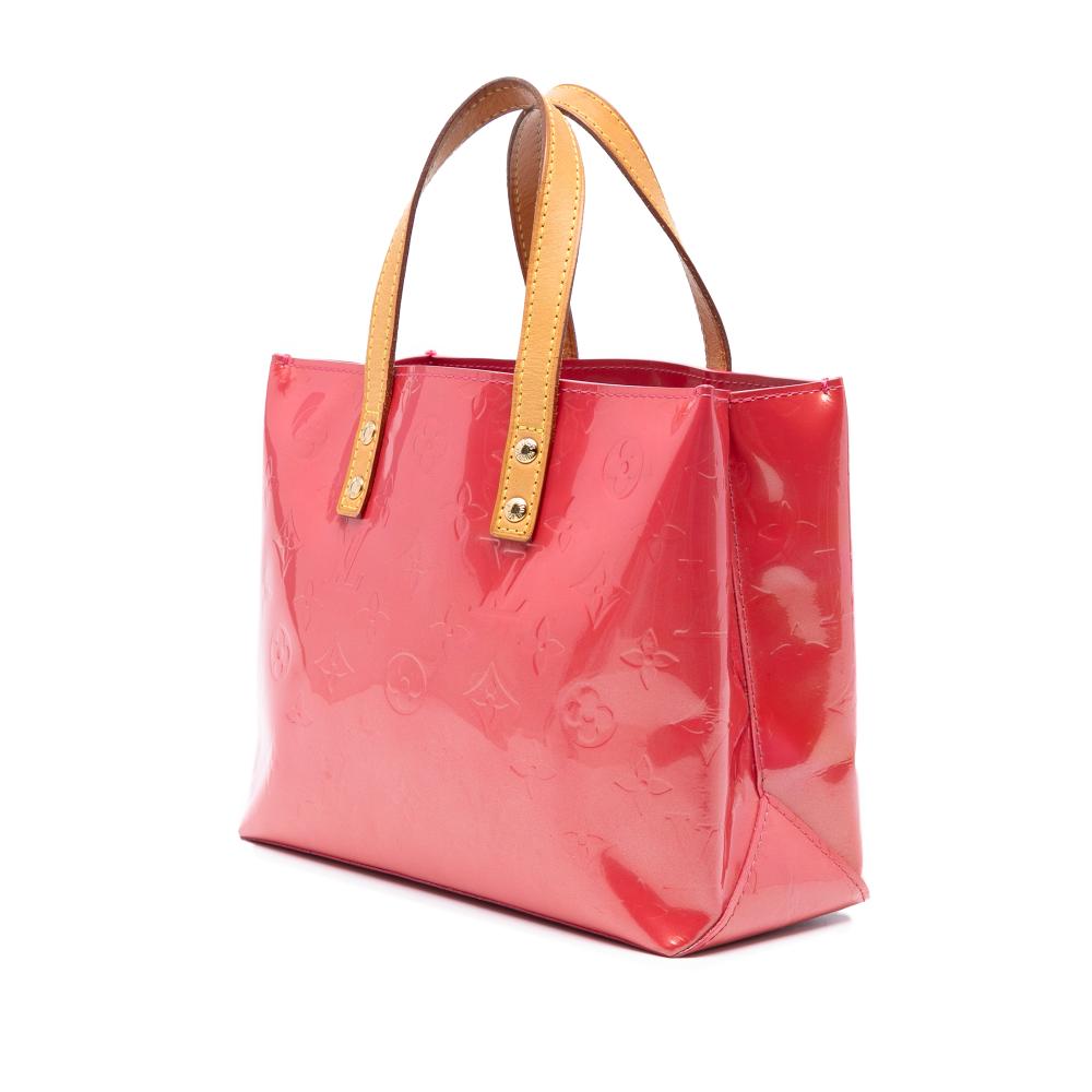 Louis Vuitton B Louis Vuitton Pink Hot Pink Vernis Leather Leather Monogram Vernis Reade PM France