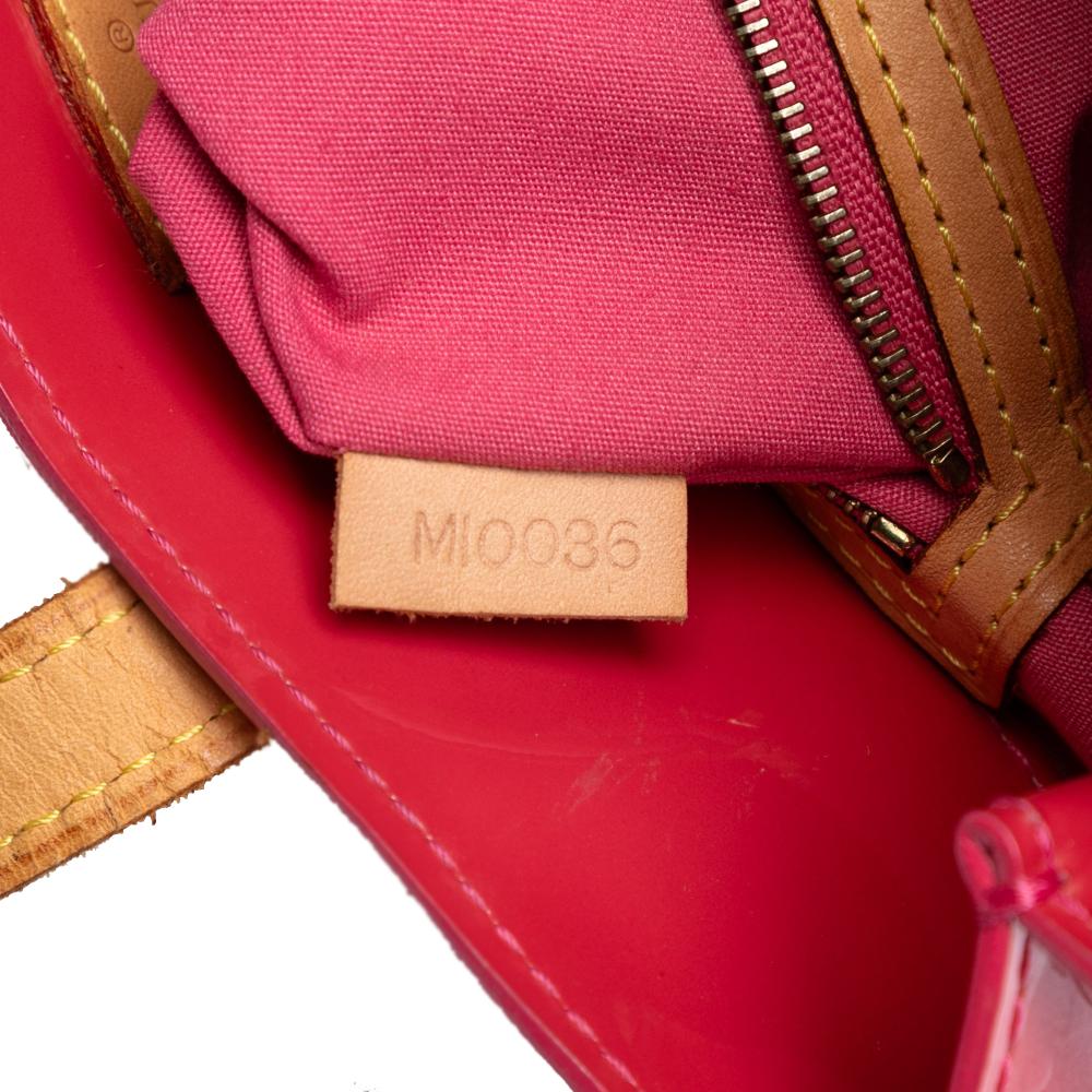 Louis Vuitton B Louis Vuitton Pink Hot Pink Vernis Leather Leather Monogram Vernis Reade PM France