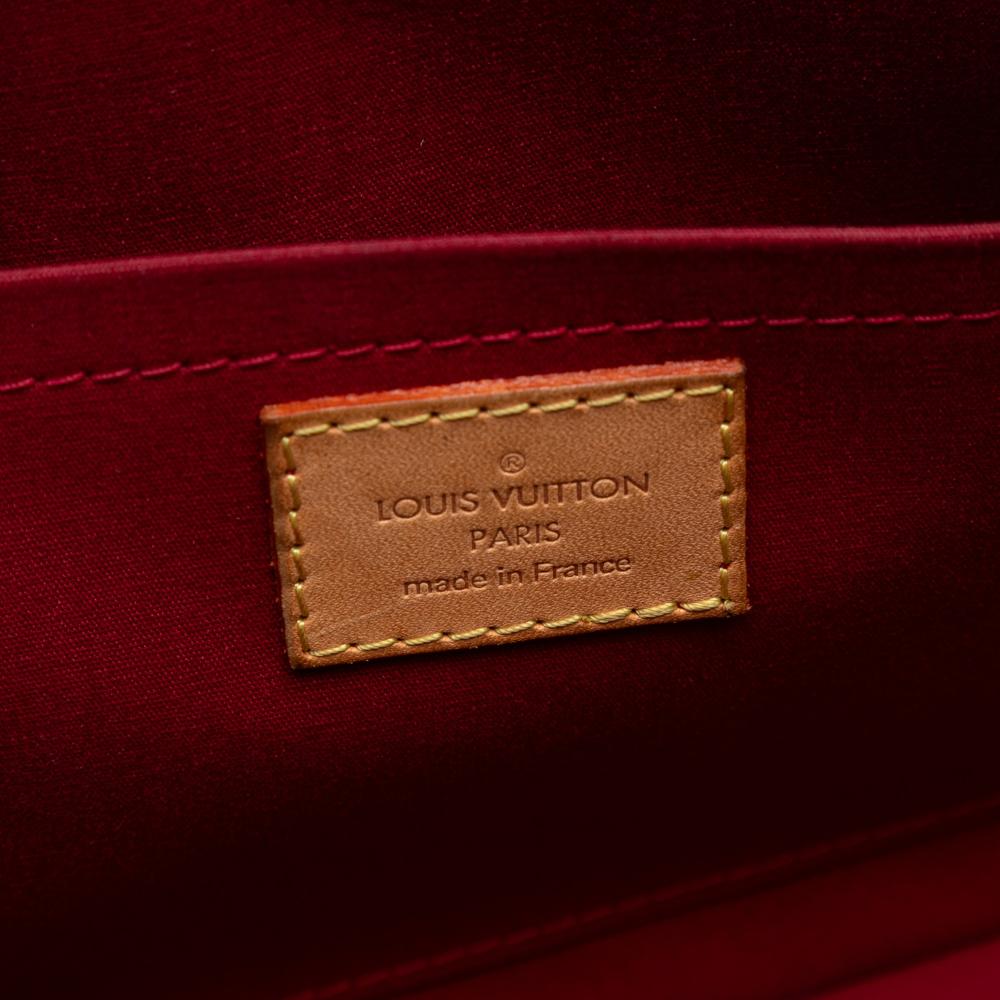 Louis Vuitton B Louis Vuitton Red Vernis Leather Leather Monogram Vernis Rosewood Avenue France