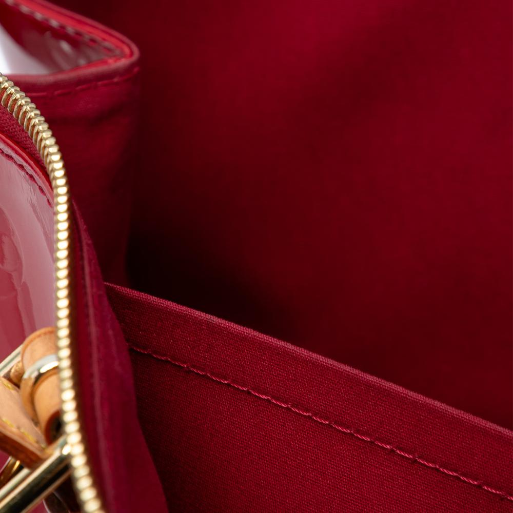 Louis Vuitton B Louis Vuitton Red Vernis Leather Leather Monogram Vernis Rosewood Avenue France