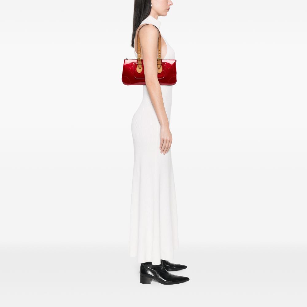 Louis Vuitton B Louis Vuitton Red Vernis Leather Leather Monogram Vernis Rosewood Avenue France