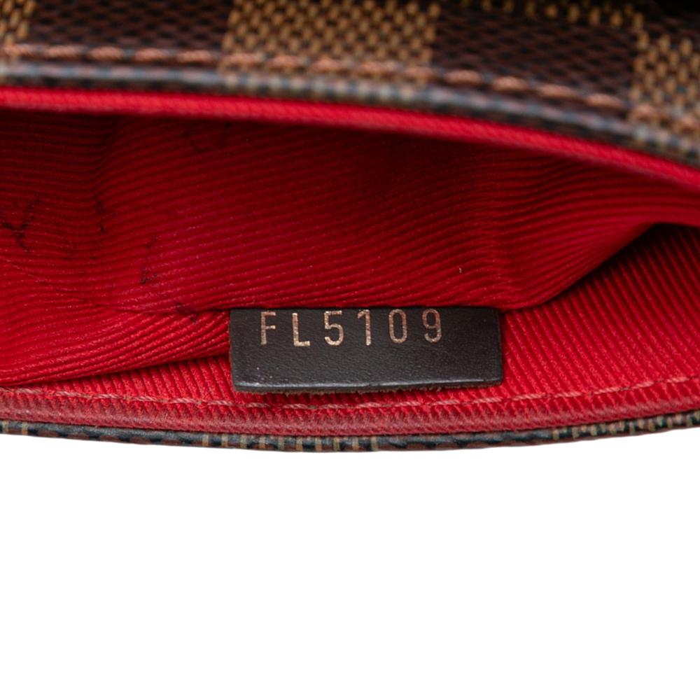 Louis Vuitton B Louis Vuitton Brown Damier Canvas Fabric Damier Ebene Croisette France