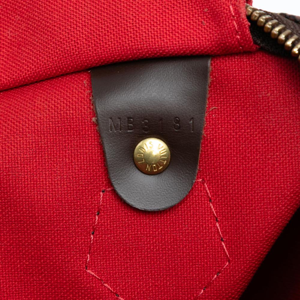 Louis Vuitton B Louis Vuitton Brown Damier Canvas Fabric Damier Ebene Speedy 30 France