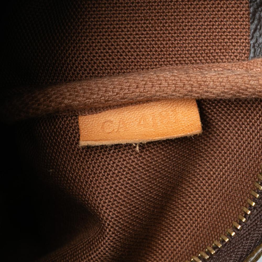 Louis Vuitton B Louis Vuitton Brown Monogram Canvas Fabric Monogram Pochette Accessoires Spain