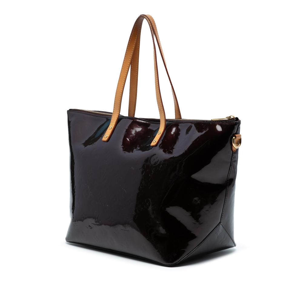 Louis Vuitton B Louis Vuitton Purple Vernis Leather Leather Monogram Vernis Bellevue GM France