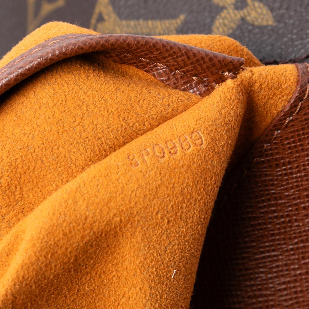 Louis Vuitton B Louis Vuitton Brown Monogram Canvas Fabric Monogram Musette Tango Short Strap France