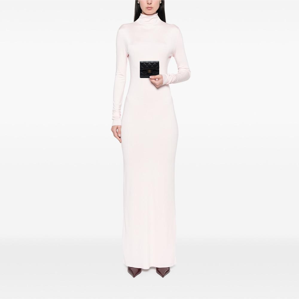 Chanel AB Chanel Black Caviar Leather Leather CC Quilted Caviar Compact Flap Wallet Spain