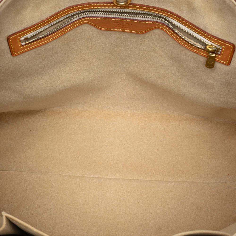 Louis Vuitton B Louis Vuitton White Damier Canvas Fabric Damier Azur Hampstead MM Spain