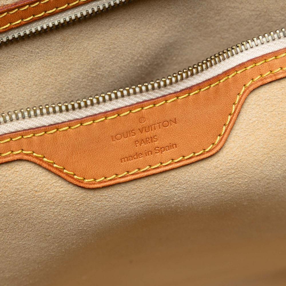 Louis Vuitton B Louis Vuitton White Damier Canvas Fabric Damier Azur Hampstead MM Spain