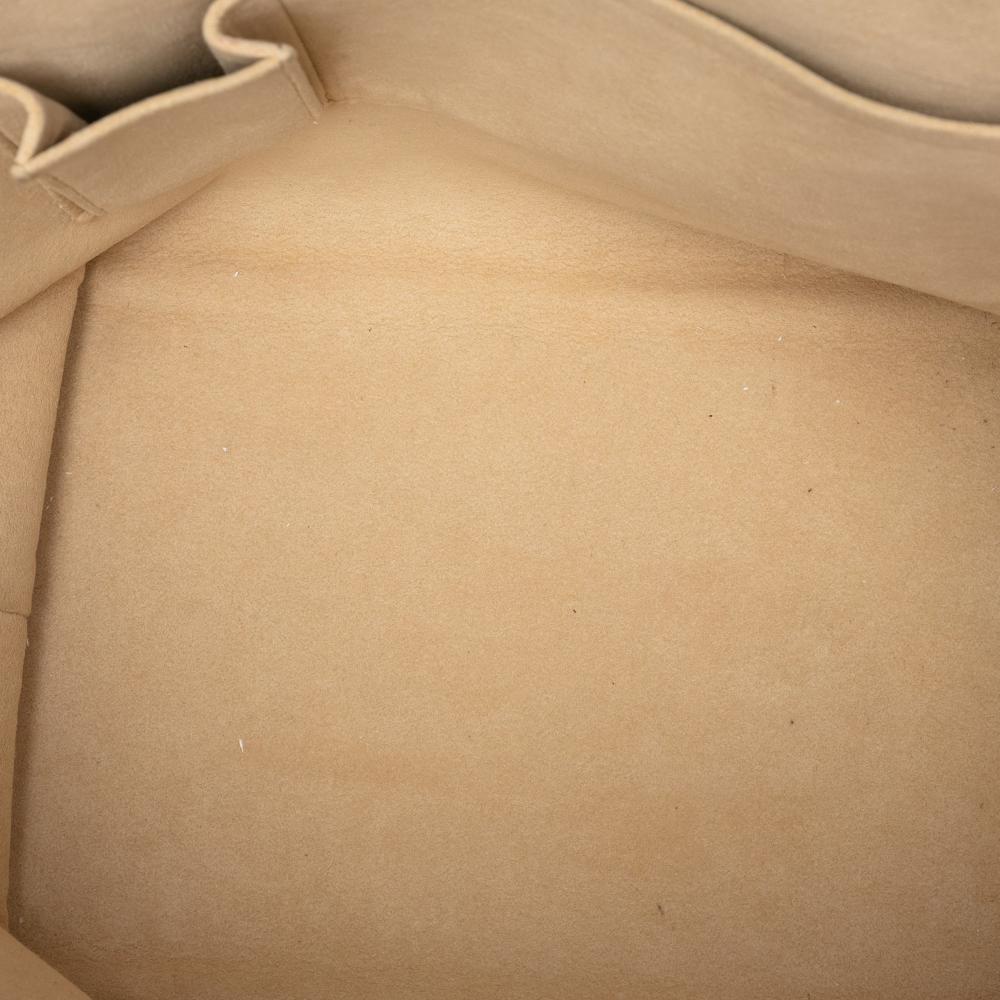 Louis Vuitton B Louis Vuitton White Damier Canvas Fabric Damier Azur Saleya MM France