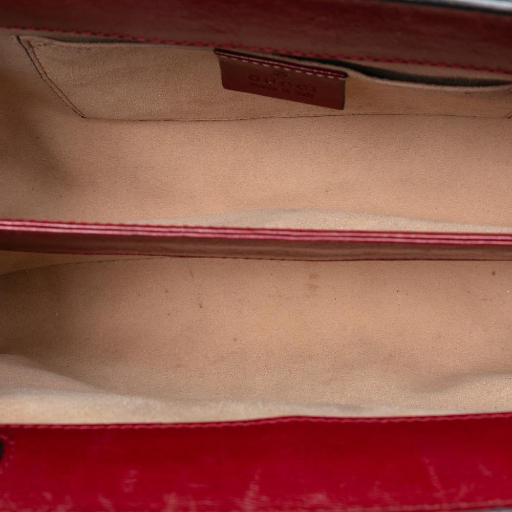 Gucci B Gucci Blue Dark Blue Suede Leather Small Ophidia Chain Crossbody Italy