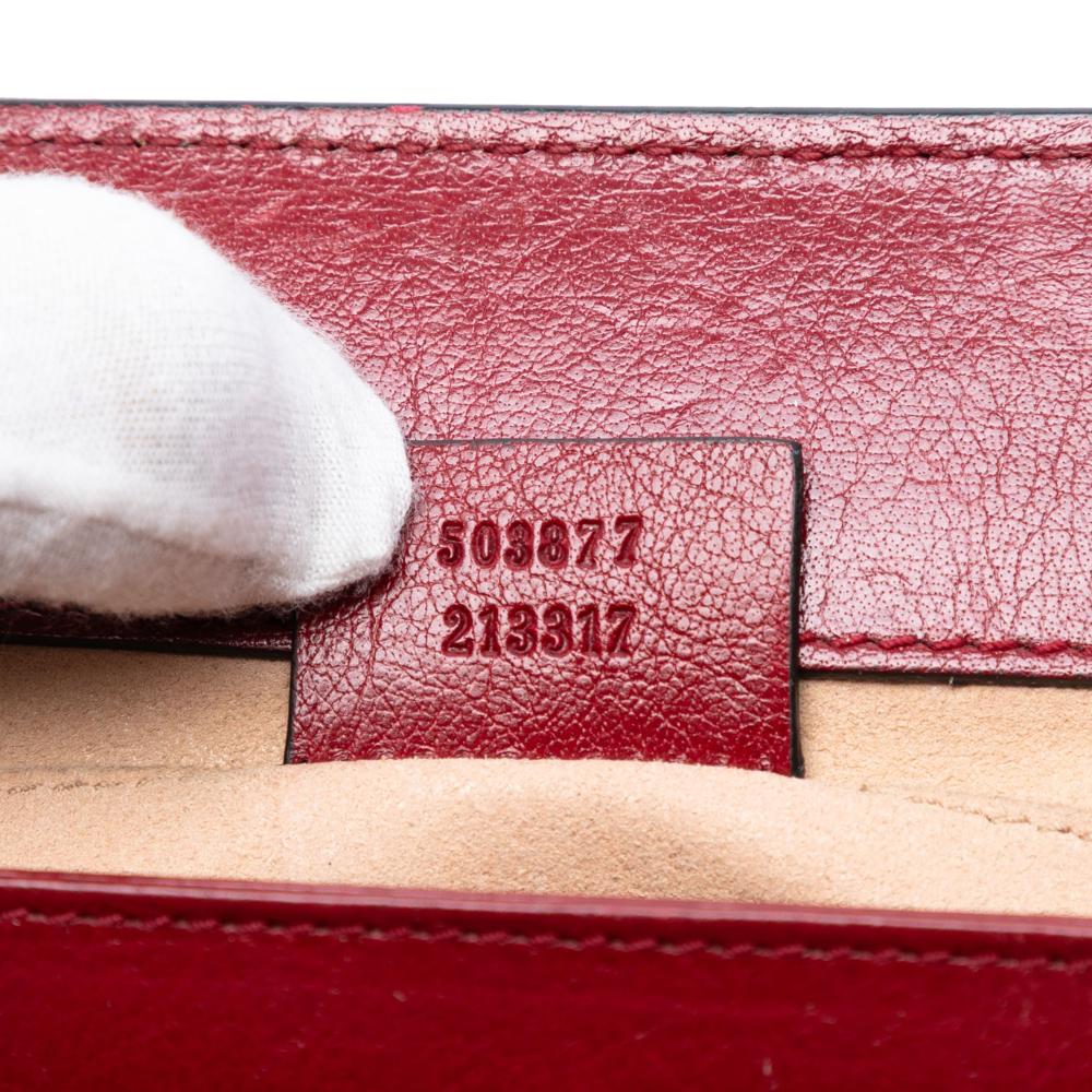 Gucci B Gucci Blue Dark Blue Suede Leather Small Ophidia Chain Crossbody Italy