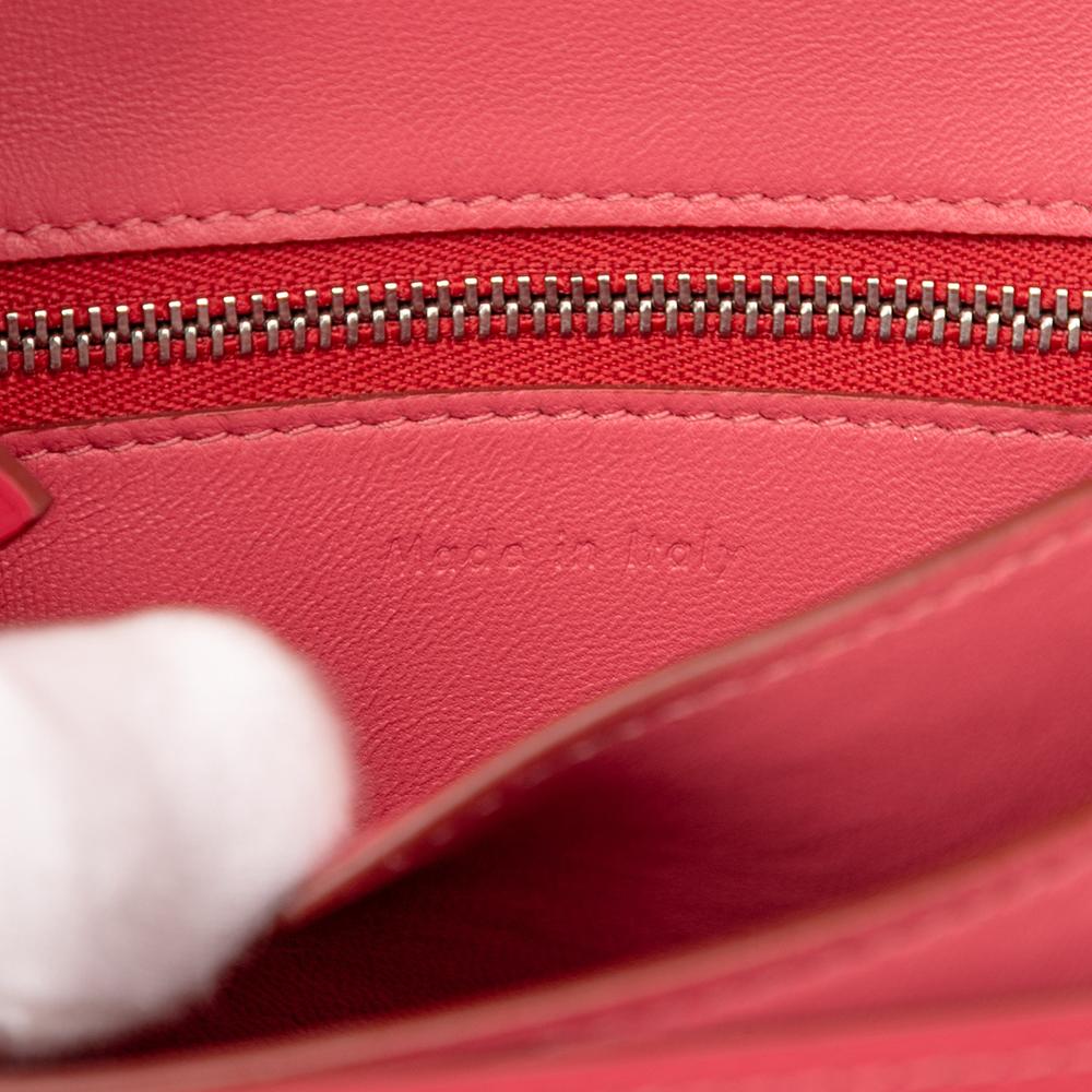 Celine AB Celine Red Calf Leather Small skin Classic Box Italy