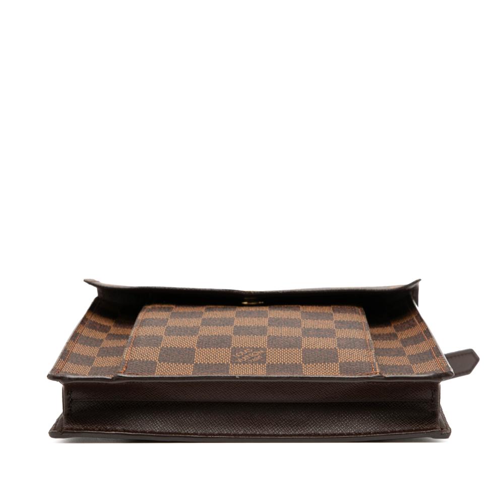 Louis Vuitton AB Louis Vuitton Brown Damier Canvas Fabric Damier Ebene Pimlico France