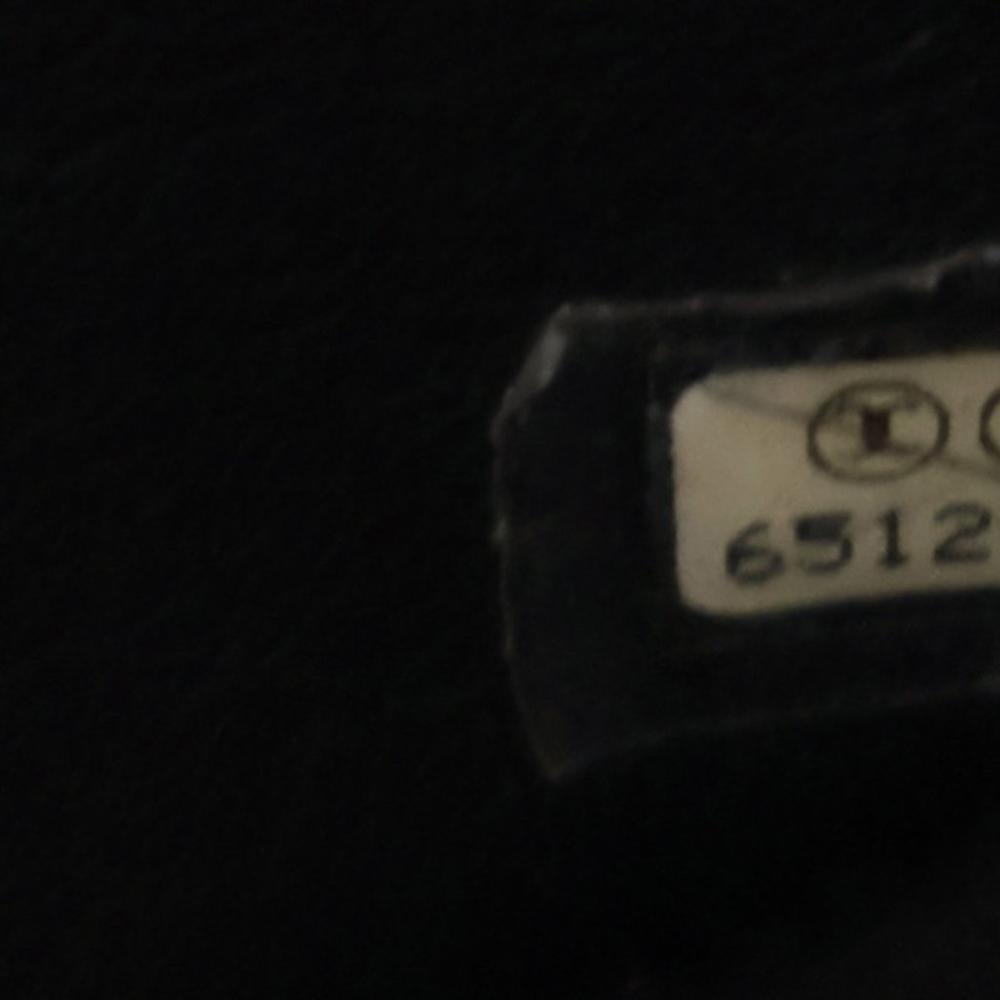 Chanel AB Chanel Black Satin Fabric Extra Mini Rectangular Classic Single Flap Italy