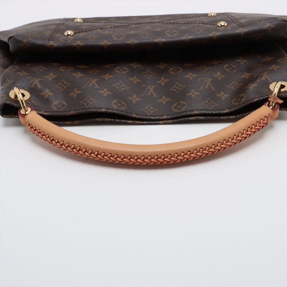 Louis Vuitton Artsy Canvas Hobo Shoulder Bag Monogram