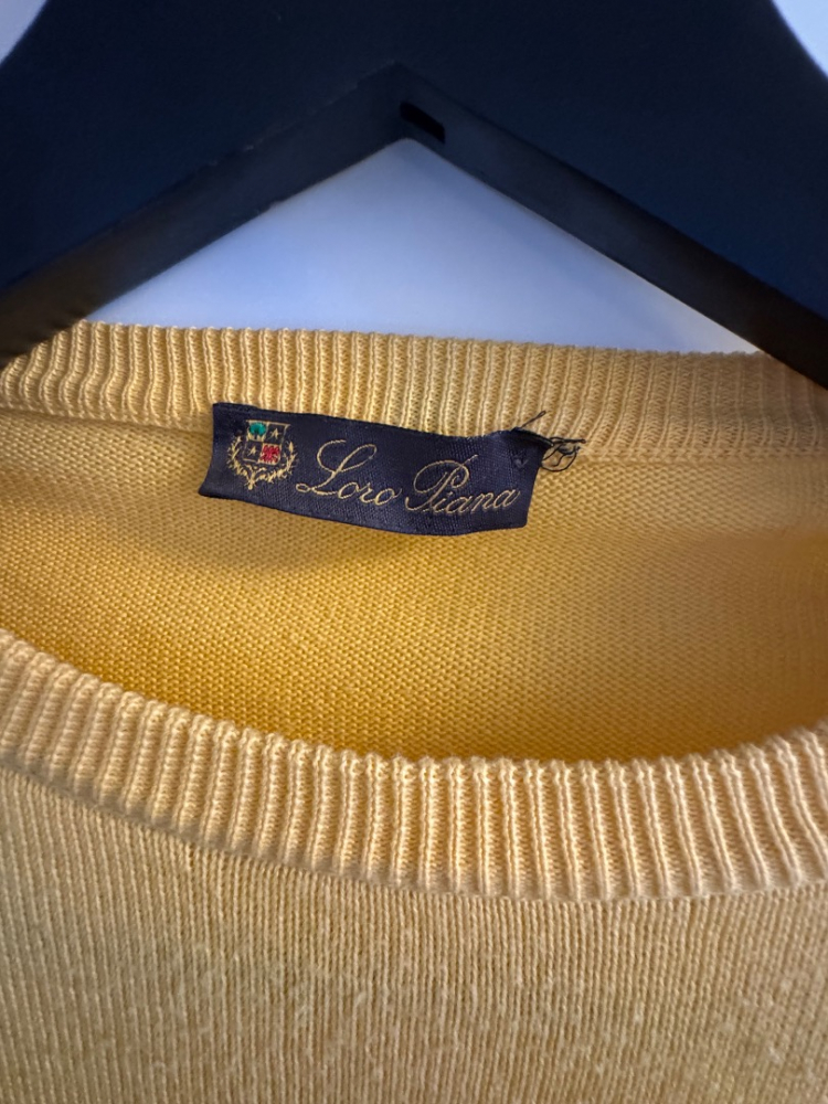 Loro Piana pull en coton léger